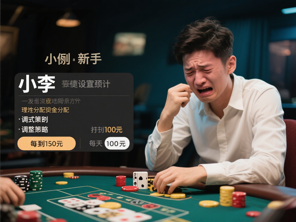 举个例子，小李是一位新手玩家，他一开始没有设定预算