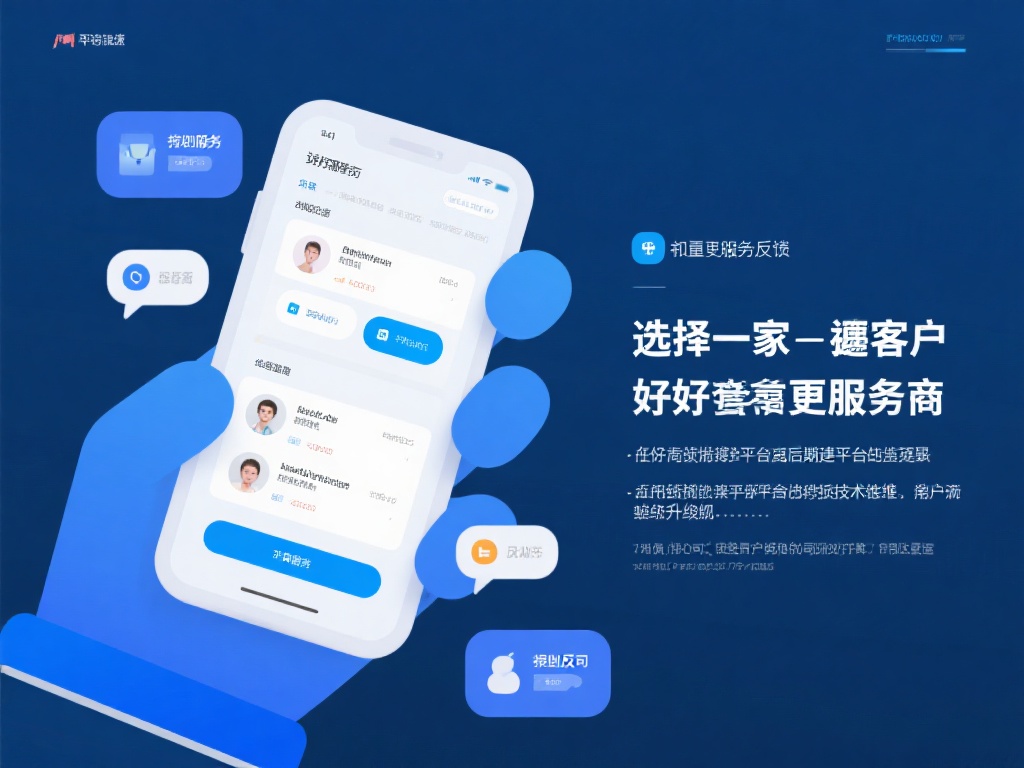 其次是售后服务。一个好的服务商不仅仅是搭建平台，更