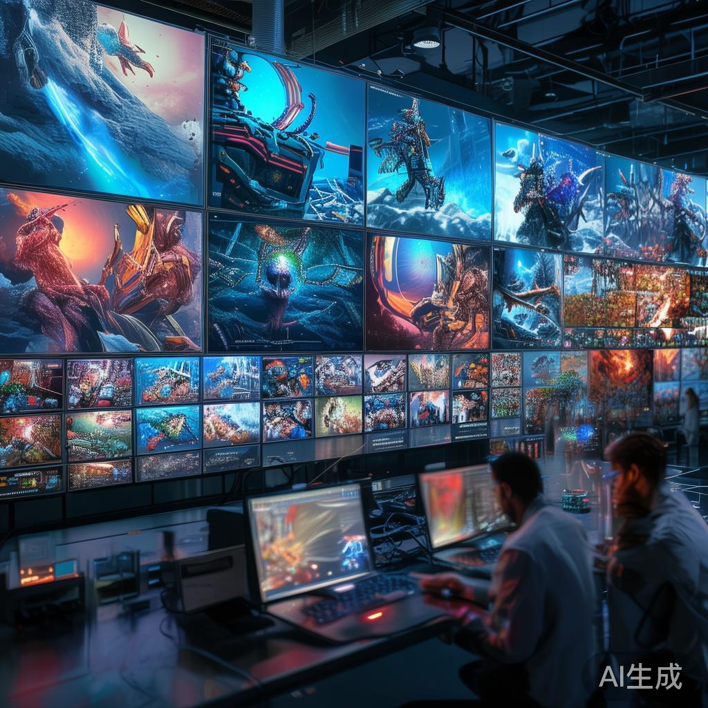 案例显示，某知名游戏平台在技术研发方面投入巨大，不